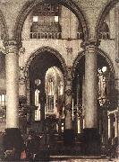 Emanuel de Witte Interior of a Church oil painting reproduction